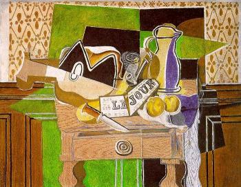Georges Braque : Still Life with Le Jour